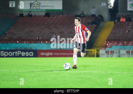 1 marzo, 2019, Cork, Ireland - League of Ireland Premier Division match tra Cork City FC vs Derry City FC. Foto Stock