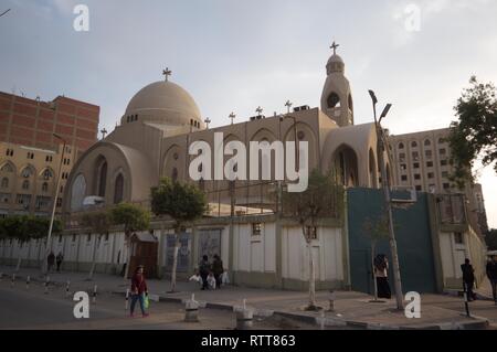 Saint Mary Cattedrale copta, Il Cairo, Egitto Foto Stock
