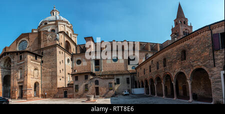 Basilica di Sant'Andrea, Mantova, Lombardia, Italia Foto Stock