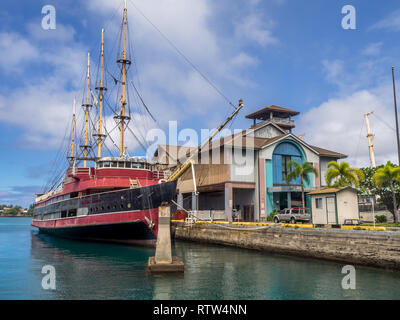 L'Hawaii centro marittimo il 6 agosto 2016 a Honolulu, Hawaii. Essa è stata chiusa al pubblico a partire dal 1° maggio 2009. Il suo status futuro è attualmente onu Foto Stock