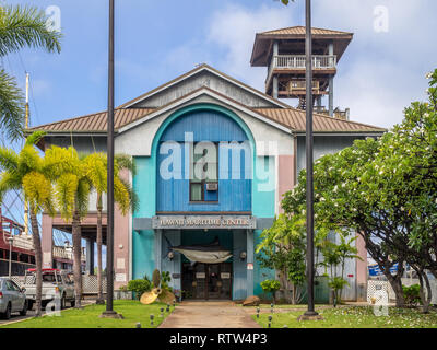 L'Hawaii centro marittimo il 6 agosto 2016 a Honolulu, Hawaii. Essa è stata chiusa al pubblico a partire dal 1° maggio 2009. Il suo status futuro è attualmente onu Foto Stock