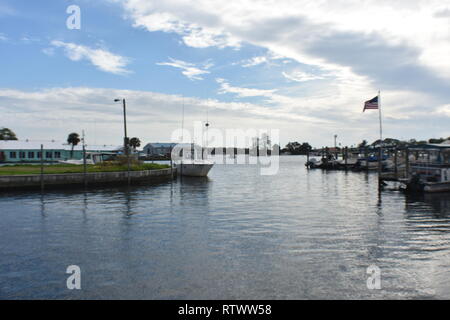 Kings Bay Crystal River FL Foto Stock