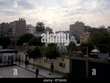 St Mary's apparizione Chiesa, Zeitoun, Il Cairo, Egitto Foto Stock