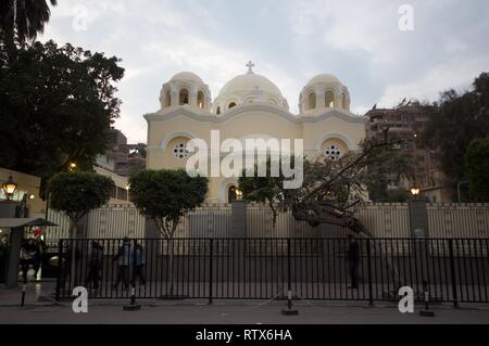 St Mary's apparizione Chiesa, Zeitoun, Il Cairo, Egitto Foto Stock