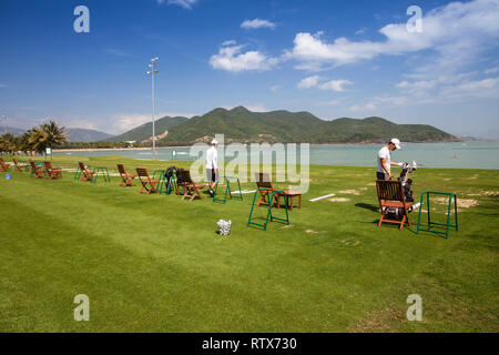 Campo da Golf Diamond Resort, Nha Trang Vietnam Asia Foto Stock