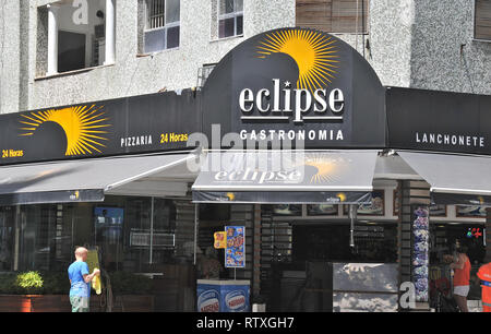 Ristorante Eclipse, Copacabana, Rio de Janeiro, Brasile Foto Stock