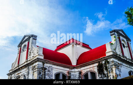 Vista sulla Chiesa Wolvendaal - un Olandese cristiana riformata chiesa coloniale in Colombo, Sri Lanka Foto Stock