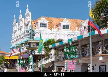 Royal Plaza Shopping Center, Lloyd G. Smith Boulevard, Oranjestad, Aruba, Isole ABC, Leeward Antilles, dei Caraibi Foto Stock
