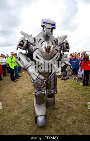 Titan Il Robot, aglio Festival, Arreton, Isle of Wight, Regno Unito, Foto Stock