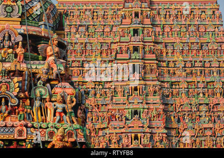 Sarangapani Temple, Kumbakonam Foto Stock