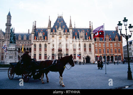 Il governo provinciale Palace,Brugge,Belgio Foto Stock