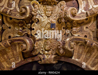 Interno del Palazzo Ducale di Venezia, Italia Foto Stock