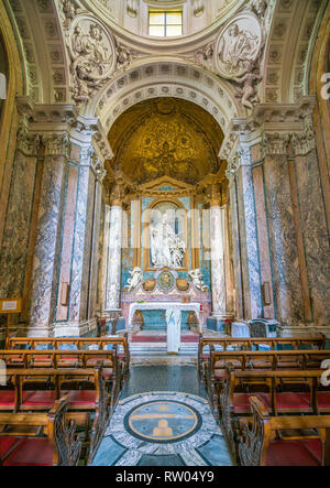 Albani cappella nella basilica di San Sebastiano Fuori le Mura a Roma, in Italia. Foto Stock