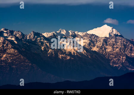 Jugal/Langtang Himal, Himalaya, Nepal Foto Stock