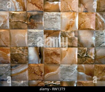 Sfondo astratto delle piastrelle Foto Stock