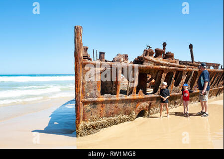 Isola di Fraser, Queensland, Australia Foto Stock