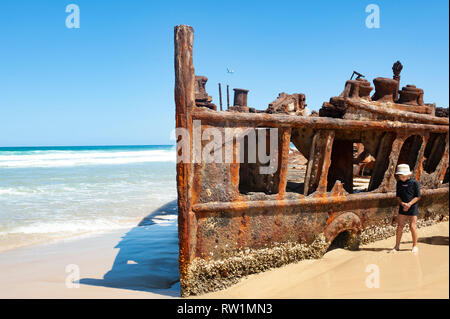 Isola di Fraser, Queensland, Australia Foto Stock