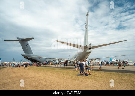 Avalon, Melbourne, Australia - Mar 3, 2019: militare aerei cargo Foto Stock