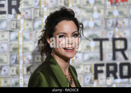 New York, Stati Uniti d'America. 3 Mar 2019. Kimberly Williams-Paisley assiste "Triplice Frontiera' Premiere Mondiale al jazz presso il Lincoln Center su Marzo 03, 2019 a New York City. Credito: Erik Pendzich/Alamy Live News Foto Stock