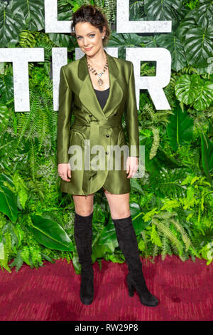 New York, New York, Stati Uniti d'America. 3 Marzo, 2019. L'attrice Kimberly Williams-Paisley assiste la premiere mondiale di Netflix è "Triplice Frontiera" al jazz presso il Lincoln Center di New York City il 3 marzo 2019. Credito: Jeremy Burke/Alamy Live News Foto Stock