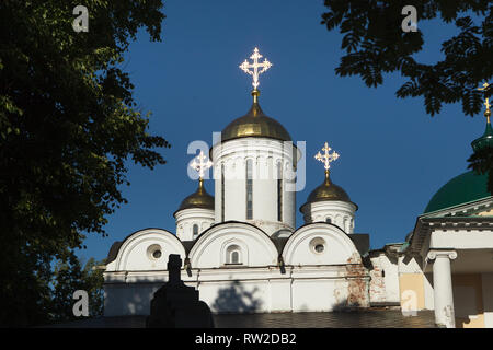 Salvatore Cattedrale del monastero della Trasfigurazione del Salvatore in Yaroslavl, Russia. Foto Stock