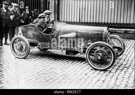 1922 Aston Marin 1,5 litri di Strasburgo. Clive galoppo, GP francese a Strasburgo. Foto Stock