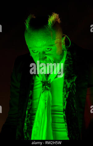 Keith Flint - The Prodigy, V2010 Festival, Hylands Park, Chelmsford, Essex Gran Bretagna Foto Stock