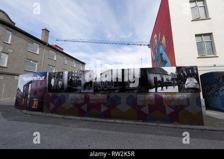 Reykjavik in Islanda Foto Stock