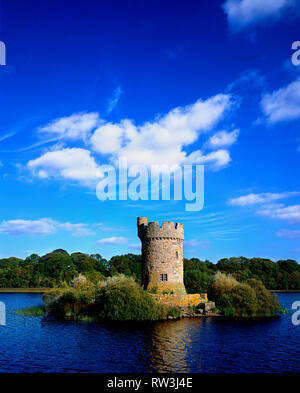 Crom Castle, Co. Fermanagh, Irlanda del Nord Foto Stock