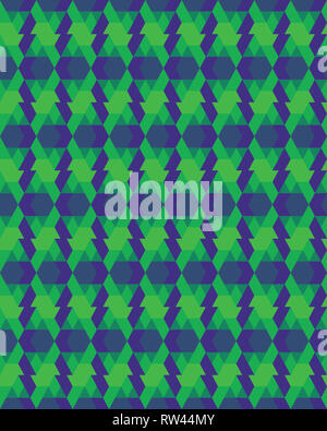 Seamless pattern poligonali sfondo, creative design dei modelli Foto Stock