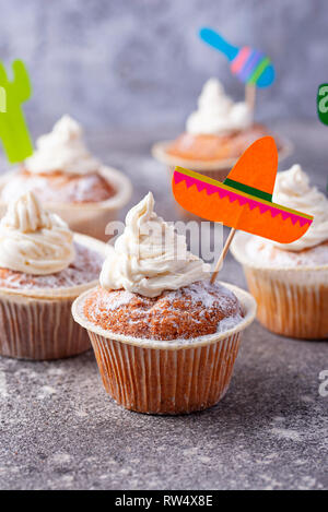 Tortine per celebrare la Mexican fiesta o Cinco de Mayo Foto Stock