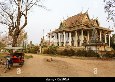 Tempio vicino Battambang, Cambogia Foto Stock