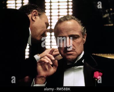 MARLON BRANDO, il padrino, 1972 Foto Stock