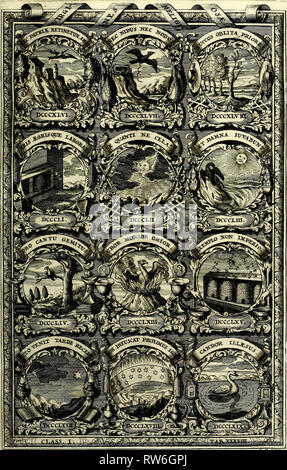 'Symbolographia, sive de arte symbolica sermones septem" (1702) Foto Stock