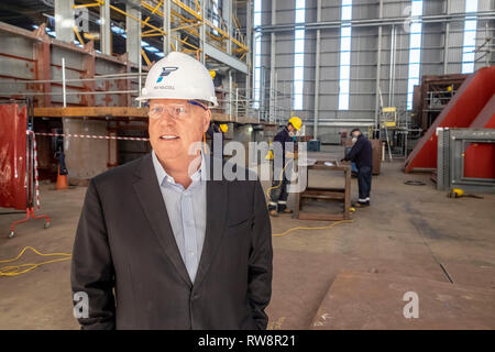 Jim McColl imprenditore scozzese Foto Stock