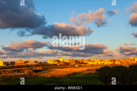 San Lawrenz Village, isola di Gozo, Malta, Europa Foto Stock