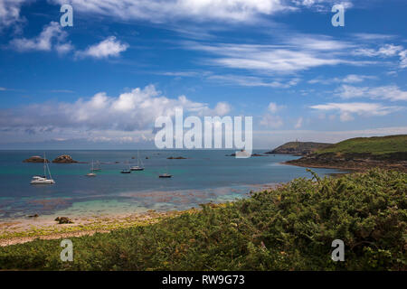 Grande baia, St. Martin's, isole Scilly, REGNO UNITO Foto Stock