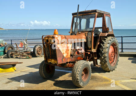 Rusty trattori David Brown Foto Stock