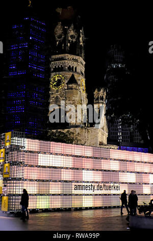 Festival delle Luci, hotel de Roma, Bebelplatz, Berlino, Germania Foto Stock