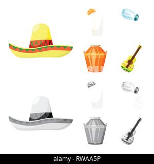 Sombrero,cocktail,bottiglia,distilleria,chitarra,mexican,vetro,sale,procedimento,ornamento,Spagnolo, vodka,cibo,alcol,hat,limone,pack,l'industria,folk,costume,calce,trasparente,l'acqua,tradizionale,corsa,liquor,BOX,moonshine,holiday,zucchero,bar,Latino,carnevale,national,Messico,tequila,fajita,fiesta,parte,celebrazione,impostare,vettore,icona,immagine,isolato,raccolta,design,l'elemento,graphic,segno vettori vettore , Illustrazione Vettoriale