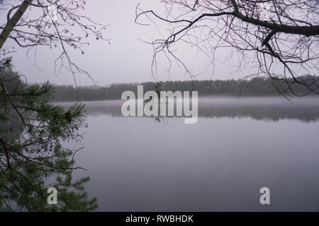 Seeaufnahmen bei Alzenau Foto Stock