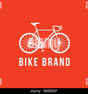 Vettore di moto logo. Bike Icona Illustrazione Vettoriale