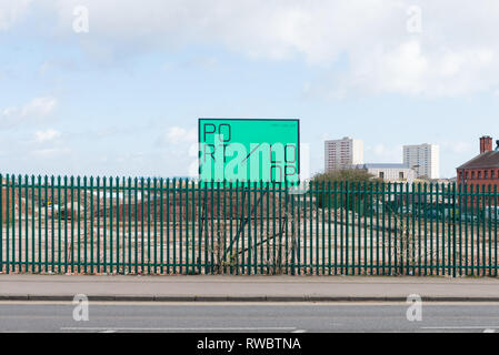 Port-Loop un alloggiamento nuovo progetto di ripristino urbano su vecchi terreni industriali in Ladywood, una città interna del distretto di Birmingham Foto Stock