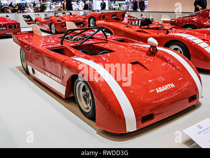 Abarth 2000 è stato presentato durante il 2019 Geneva International Motor Show Martedì, 5 marzo 2019. (CTK foto/Josef Horazny) Foto Stock