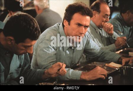 CLINT EASTWOOD, la fuga da Alcatraz, 1979 Foto Stock