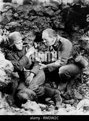 AYRES,WOLHEIM, tutto tranquillo sul fronte occidentale, 1930 Foto Stock