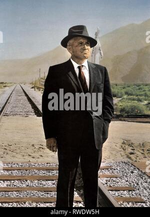 SPENCER TRACY, brutta giornata al Black Rock, 1955 Foto Stock