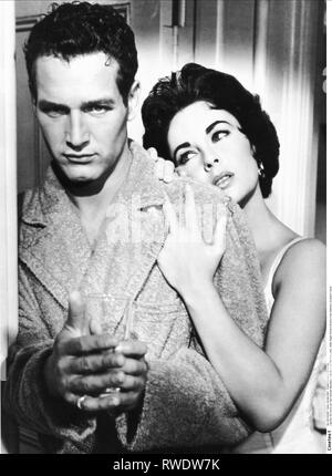 NEWMAN,TAYLOR, Cat On A Hot Tin Roof, 1958 Foto Stock