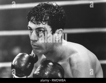 ROBERT DE NIRO, Toro Scatenato, 1980 Foto Stock