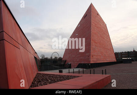 Museo della Seconda Guerra Mondiale a Danzica Polonia settentrionale Foto Stock